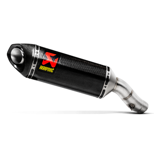 Akrapovic Slip-On Exhaust for Kawasaki ZX-6R - Carbon