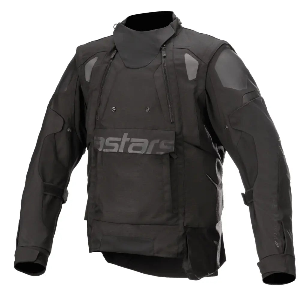 Alpinestars Halo Drystar® Jacket Black waterproof motorcycle riding jacket with modular ventilation for touring and adventure riders