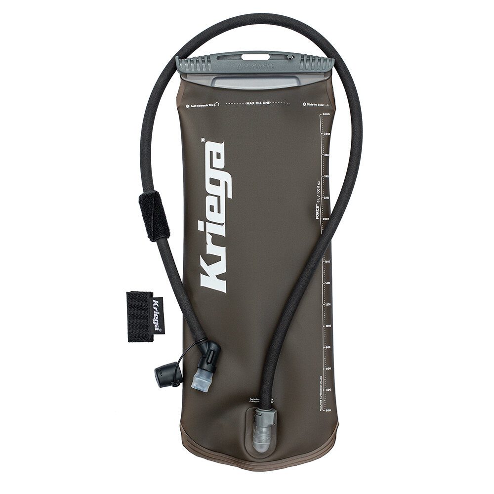 Kriega 3-Liter Hydrapak - A rugged and versatile hydration reservoir for outdoor enthusiasts.
